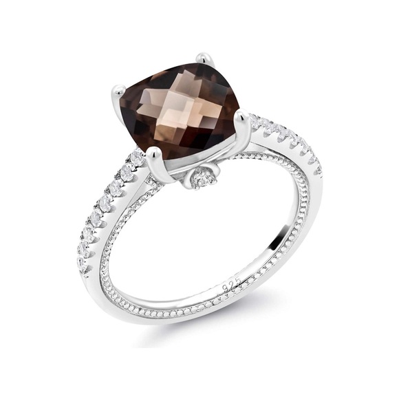 Chocolate Brown Diamonds Ring